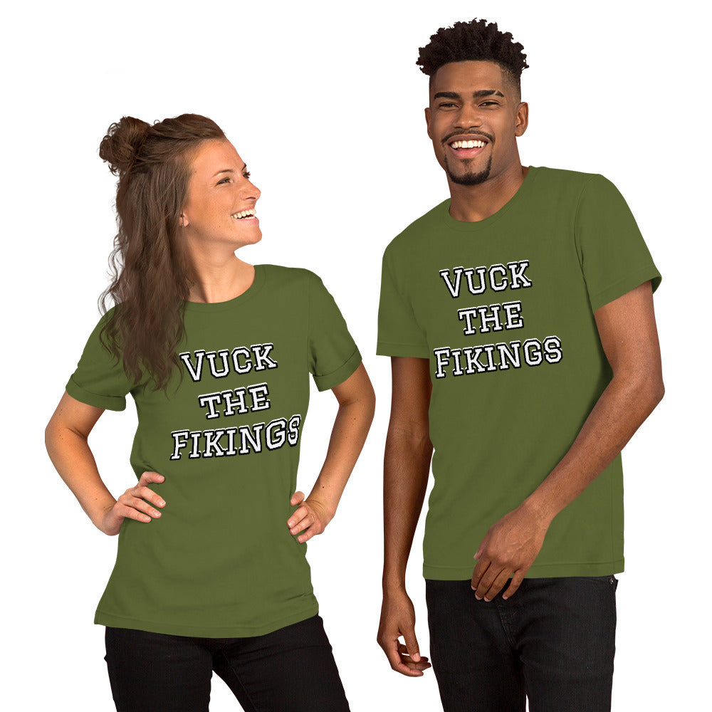 Vuck the Fikings Unisex t-shirt (Minnesota Vikings Mock NFL Meme Shirt)