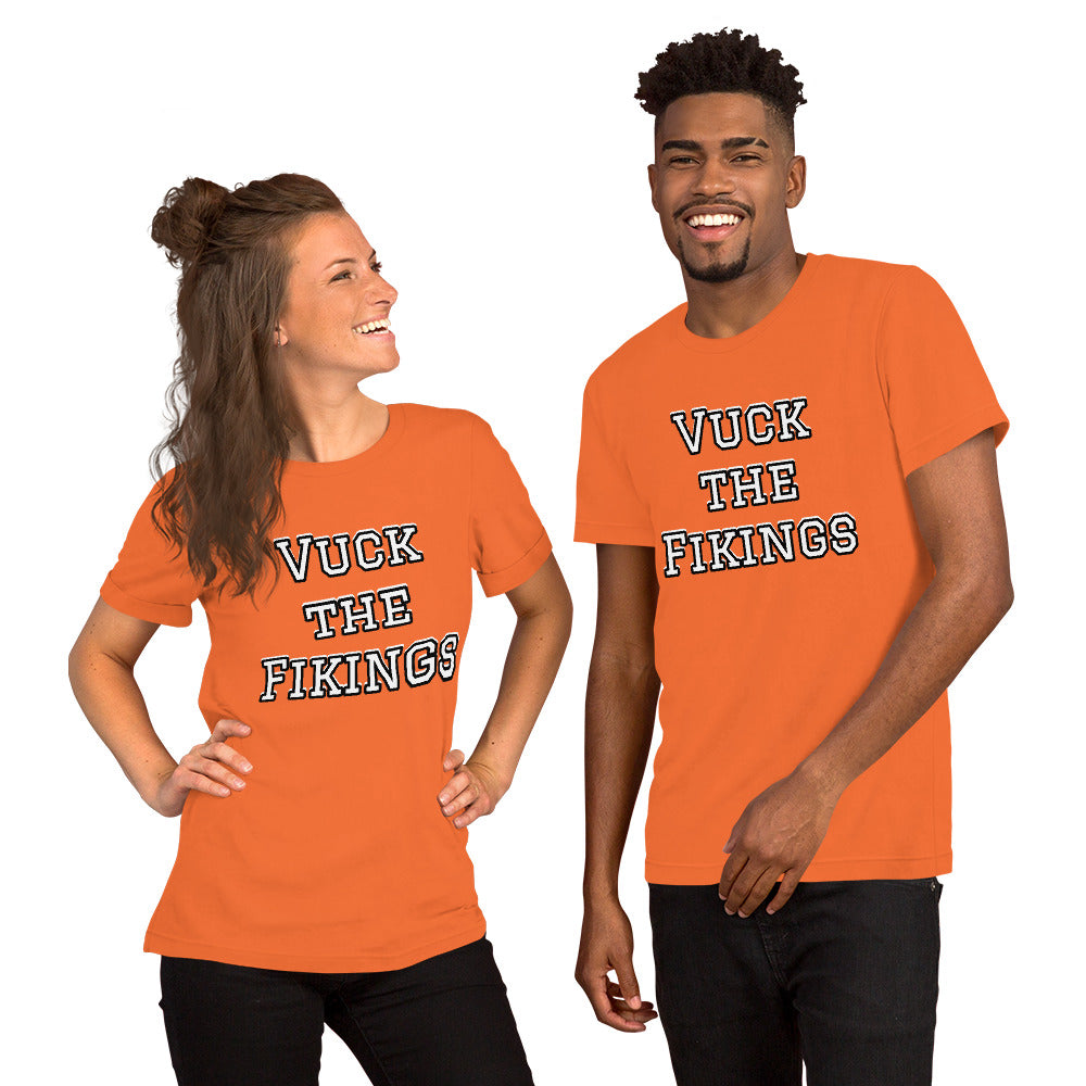 Vuck the Fikings Unisex t-shirt (Minnesota Vikings Mock NFL Meme Shirt)